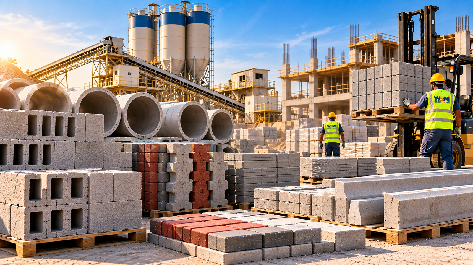 Types of Cement-Based Products and Their Construction Uses