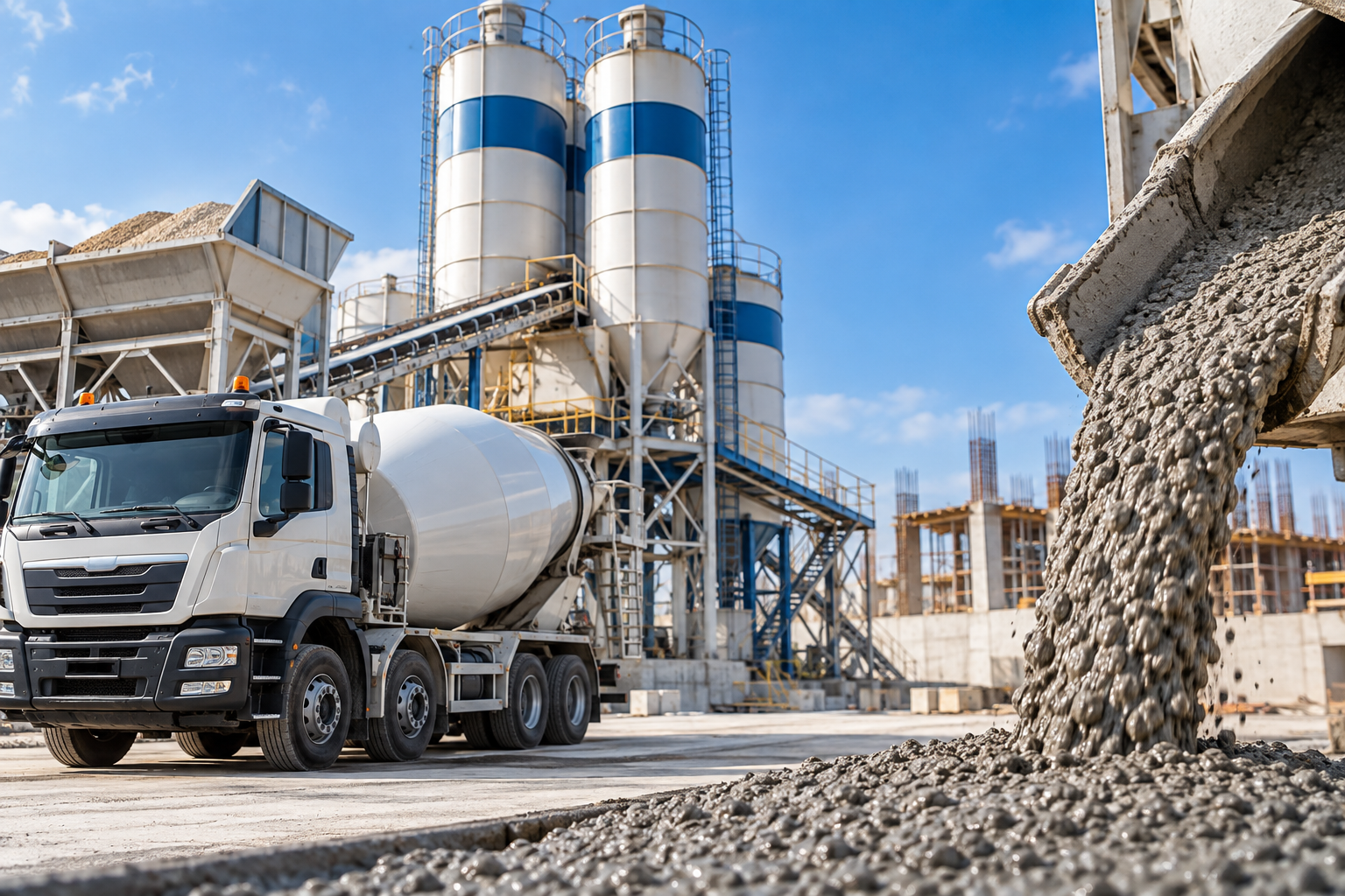 Ready-Mix Concrete Production