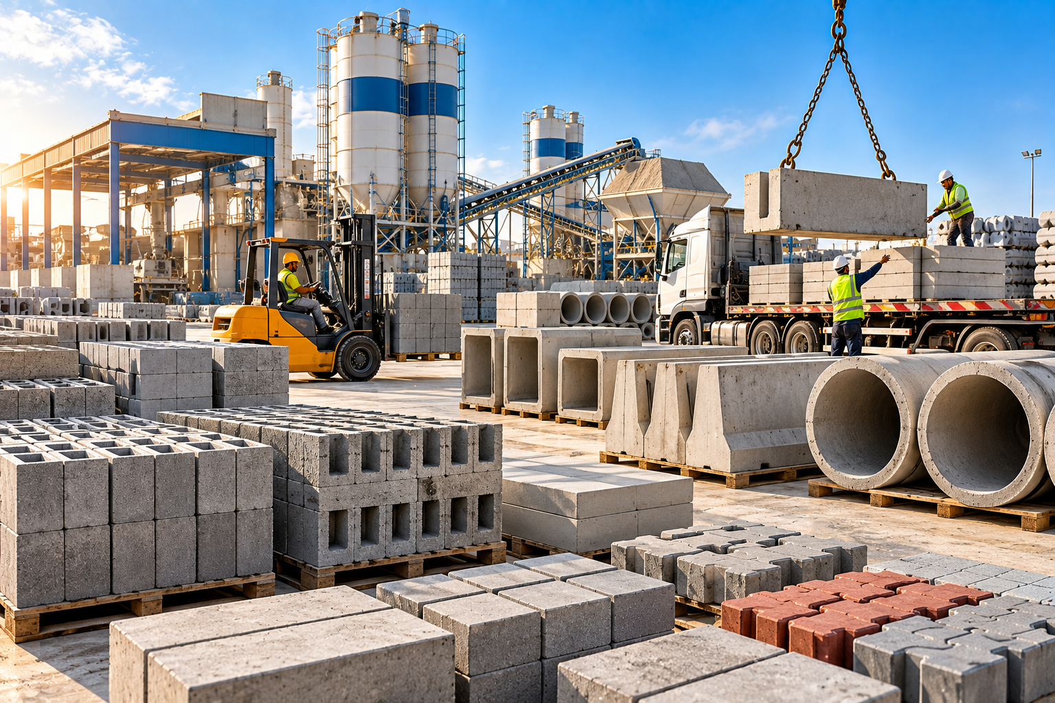 Manufacturing and Supply of Cement-Based Products